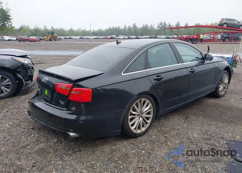2014 Audi A6 3.0T Premium Plus from USA, damaged, VIN WAUFGAFC0EN022732